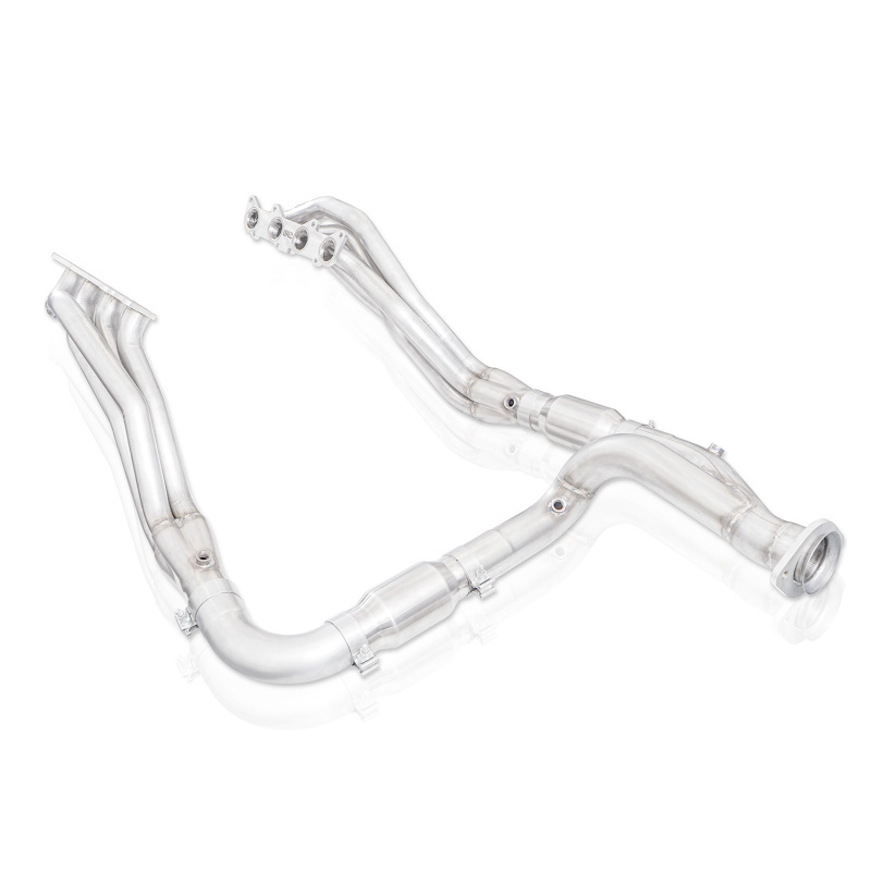 Stainless Works 15-19 Ford F-150 5.0L Catted Factory Connect Headers 1-7/8in Primaries 3in Collector - Image 5