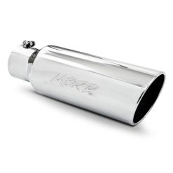 MBRP Universal Tip 6in OD Rolled End 4in Inlet 18in Length T304 - Image 3