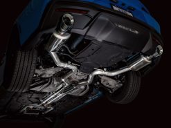 AWE 2024 Ford Mustang GT Fastback S650 RWD Touring Catback Exhaust w/ Dual Chrome Silver Tips - Image 10