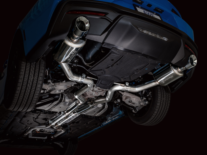 AWE 2024 Ford Mustang GT Fastback S650 RWD Touring Catback Exhaust w/ Dual Chrome Silver Tips - Image 10