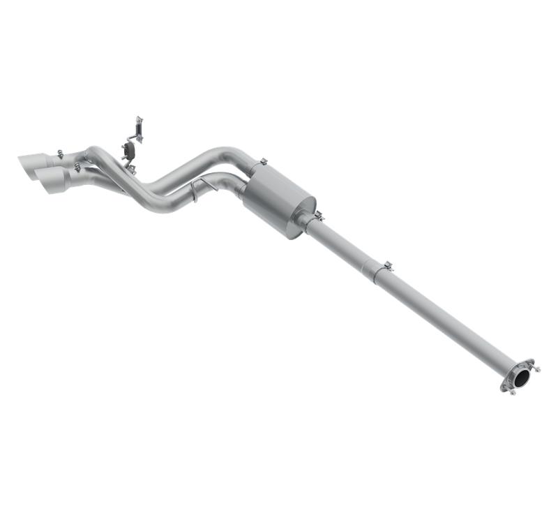 MBRP 09-14 Ford F150 T304 Pre-Axle 4.5in OD Tips Dual Outlet 3in Cat Back Exhaust - Image 4