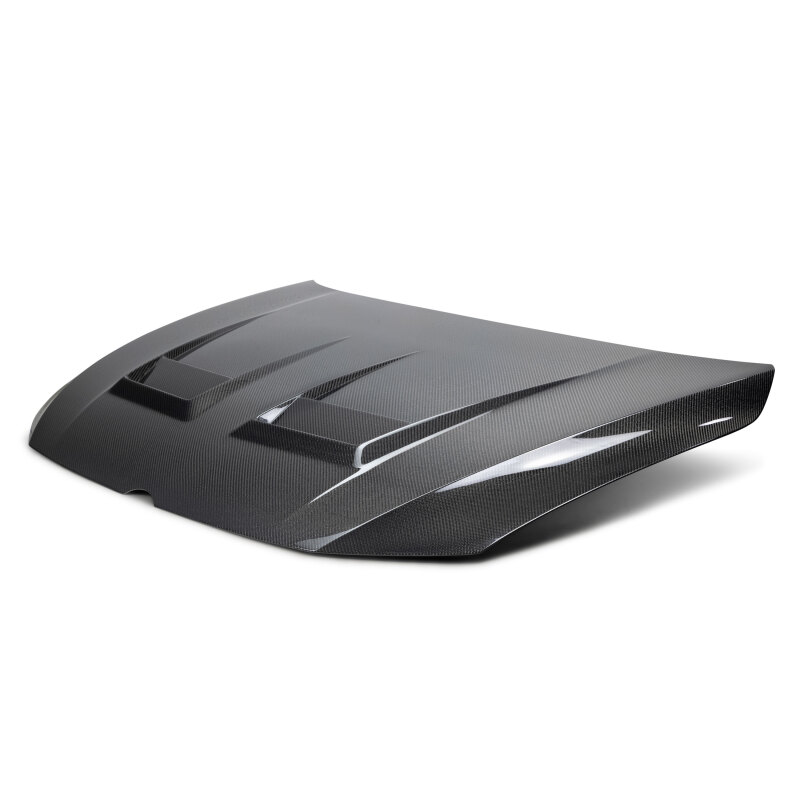 Seibon 2022-2023 Volkswagen Golf GTI/R DV-Style Carbon Fiber Hood - Image 2