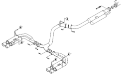 HKS 2021 Subaru WRX LEGAMAX Sport Exhaust - Image 6