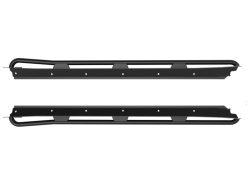 Alternative view of aFe POWER 18-23 Subaru Crosstrek Terra Guard Off-Road Sliders - Black