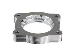 aFe 07-13 Chevrolet Silverado 1500/GMC Sierra 1500 Silver Bullet Throttle Body Spacer - Silver - Image 4