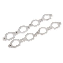 Stainless Works Chevrolet LS7 D-Port Shaped Header 304SS Exhaust Flanges 2in Primaries - Image 4