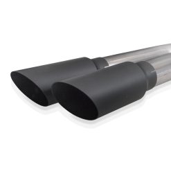 Stainless Works 2020-21 Silverado HD 6.6L Redline Catback Black Tips - Image 5