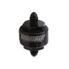 Turbosmart Billet Turbo Oil Feed Filter w/ 44 Micron Pleated Disc AN-4 Male Inlet - Black