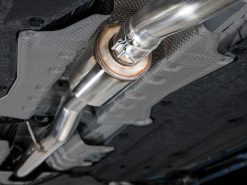AWE Tuning 2023 Honda Civic Type R FL5 Touring Edition Exhaust w/ Triple Chrome Silver Tips - Image 11
