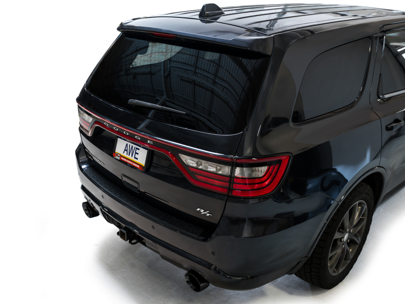 AWE Tuning 11-24 Dodge Durango 5.7L Track Edition Exhaust w/ Diamond Black Tips - Image 3