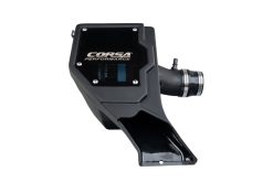 Alternative view of Corsa 21-22 Ford Bronco 2.3L Closed Box Air Intake With Donaldson Powercore Dry Filter