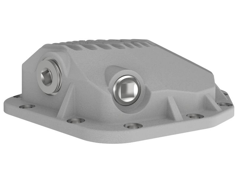 aFe Power Street Series Rear Differential Cover Raw w/Machined Fins 18-21 Jeep Wrangler JL Dana M200 - Image 5