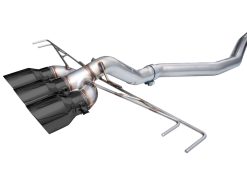 AWE Tuning 2023 Honda Civic Type R FL5 Track Edition Exhaust w/ Triple Diamond Black Tips - Image 27