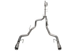 Corsa 2021-2023 Ford F-150 SuperCrew/5.5ft Bed 3.5L V6 Sport Cat-Back Dual Rear Exit-Polished - Image 2