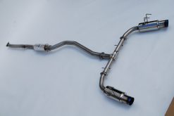 Alternative view of Invidia 2022+ Honda Civic Si (1.5T) 70mm N1 Cat Back Exhaust - Burnt TI Tips