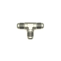 Alternative view of DeatschWerks 6AN Male Flare + 6AN Male Flare To 6AN Male Flare Tee Fitting
