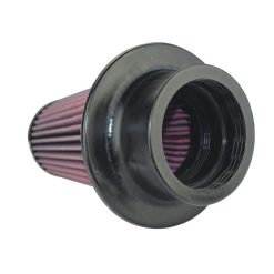 Injen 8-Layer Oiled Cotton Gauze Air Filter 3.5in ID/ 6.5in Base / 8.8in Height / 5in Top - Image 4
