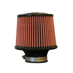 Injen High Performance Air Filter - 2.50 Black Filter 6 Base / 5 Tall / 5 Top - Image 3