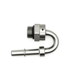 DeatschWerks 8AN ORB Male to 3/8IN Male EFI Quick Connect Adapter 180 Deg. - Image 3