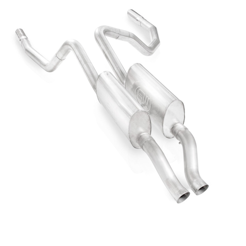 Stainless Works 2009-16 Dodge Ram 5.7L Truck Exhaust 3in X-Pipe S-Tube Mufflers Under Bumper Exit - Image 2
