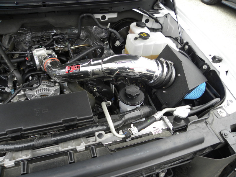 Injen 09-10 Ford F-150 2 valve V8 4.6L Polished Power-Flow Air Intake System - Image 5