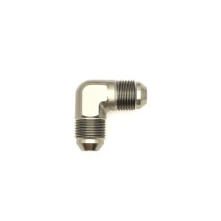 Alternative view of DeatschWerks 8AN Male Flare To 8AN Male Flare 90-Degree Coupler Fitting
