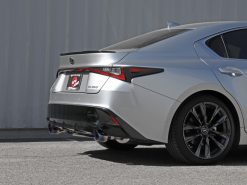 aFe Lexus IS350 14-22 V6-3.5L Takeda Axle-Back Exhaust System- Blue Tip - Image 5