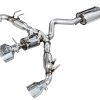 AWE 23-24 Toyota GR Corolla Touring Edition Catback Exhaust - Chrome Silver Tips