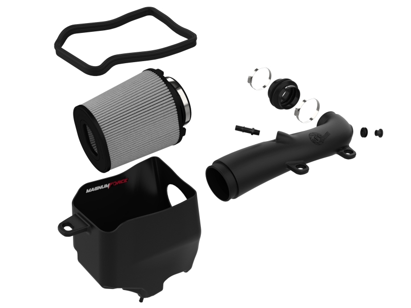 aFe Magnum FORCE Stage-2 Pro Dry S Cold Air Intake System Jeep Wrangler (JL) 18-23 V6-3.6L - Image 2