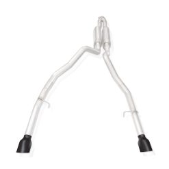 Stainless Works 2019+ Ram Redline Catback With Black Tips - Image 8