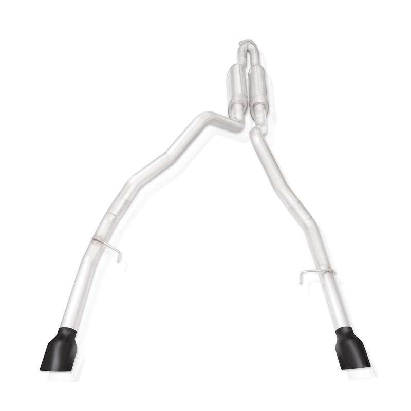 Stainless Works 2019+ Ram Legend Catback With Black Tips - Image 8