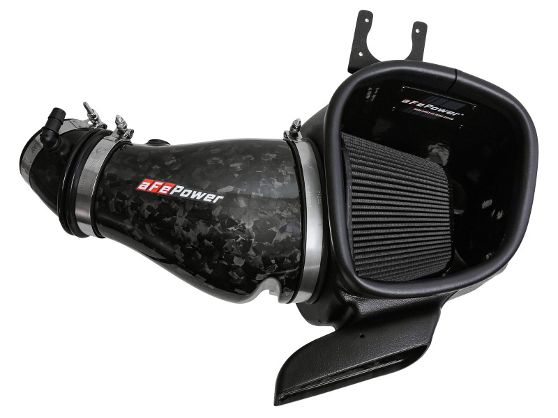 aFe 2021 Dodge Durango SRT Hellcat Track Series Carbon Fiber Cold Air Intake System w/ Pro 5R Filter - Image 5