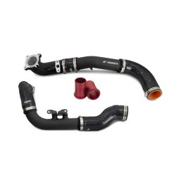 Alternative view of Mishimoto 2023+ Toyota GR Corolla Intercooler Pipe Kit - Micro Wrinkle Black
