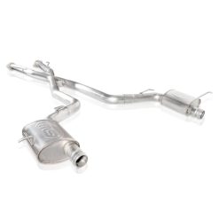 Stainless Works 2018 Jeep TrackHawk 6.2L 3in Catback System X-Pipe Turbo S-Tube Muffler Stock Exit - Image 4