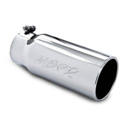 MBRP Universal Tip 5 O.D. Rolled Straight 4 inlet 12 length - Image 3