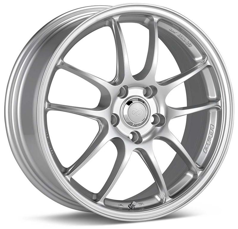 Enkei PF01 18x8 5x114.3 Bolt Pattern 40mm Offset - Black Wheel 15-17 WRX / 05-07 STi (SPECIAL ORDER) - Image 3