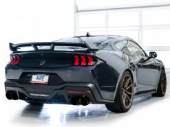 AWE 2024 Ford Mustang Dark Horse S650 RWD Track Edition Catback Exhaust w/ Quad Diamond Black Tips - Image 5