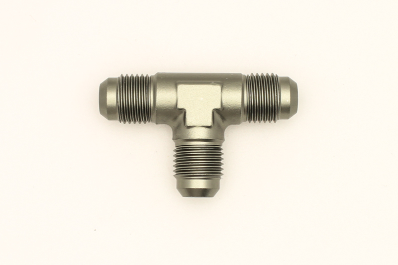DeatschWerks 6AN Male Flare + 6AN Male Flare To 6AN Male Flare Tee Fitting - Image 3