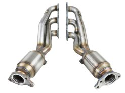 aFe 05-11 Toyota Tacoma V6-4.0L Twisted Steel 409 Stainless Steel Long Tube Header w/ Cat