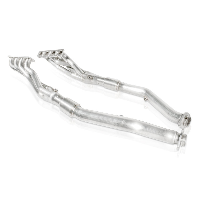 Stainless Works 2018 Jeep TrackHawk 6.2L Headers 1-7/8in Primaries High-Flow Cats 3in Leads - Image 3
