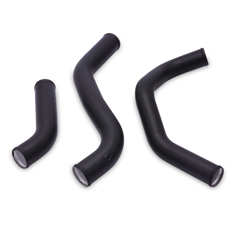 Mishimoto 11-14 Ford F-150 3.5L Ecoboost Intercooler Kit w/ Pipes (Wrinkle Black) - Image 2