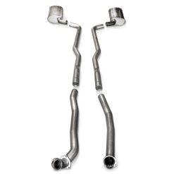 Alternative view of Stainless Works 1968-72 Corvette Exhaust BB Automatic Trans 2-1/2in Factory Connect