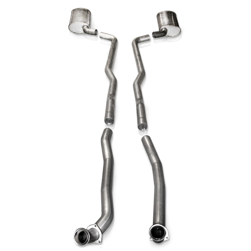 Stainless Works 1968-72 Corvette Exhaust BB Automatic Trans 2-1/2in Factory Connect - Image 2
