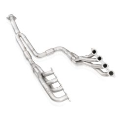 Stainless Works 2020-21 Silverado HD 6.6L 2in Long Tube Header Kit Factory Connect - Image 3