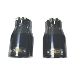 Injen 16-18 Ford Focus RS 3in Cat-Back Stainless Steel Exhaust w/ 4in Black Chrome Tips - Image 3