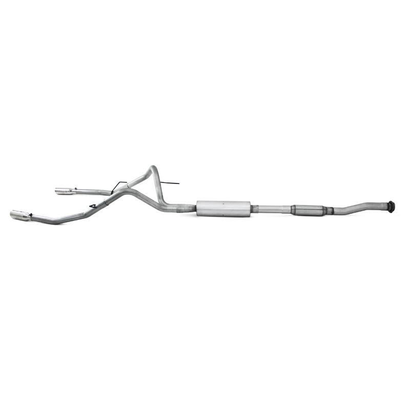 MBRP 11 Ford F-150 5.0L V8 Aluminized Cat Back Dual Split Rear Exit - Image 4