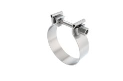 Borla 4in T-304 Stainless Steel AccuSeal Single Bolt Band Clamp - Image 3