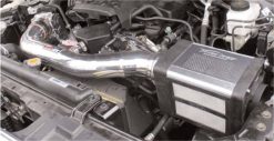 Injen 05-19 Nissan Frontier 4.0L V6 w/ Power Box Polished Power-Flow Air Intake System - Image 5