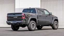 Alternative view of Borla 21-22 Dodge RAM 1500 TRX 6.2L V8 4WD CCSB 5in. Black Chrome-Plated Optional Tips - 304SS