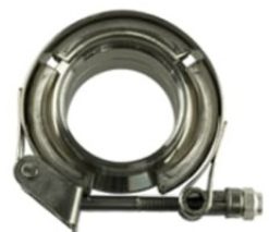 Alternative view of Turrbosmart 304SS 1.75in V-Band Coupling Kit